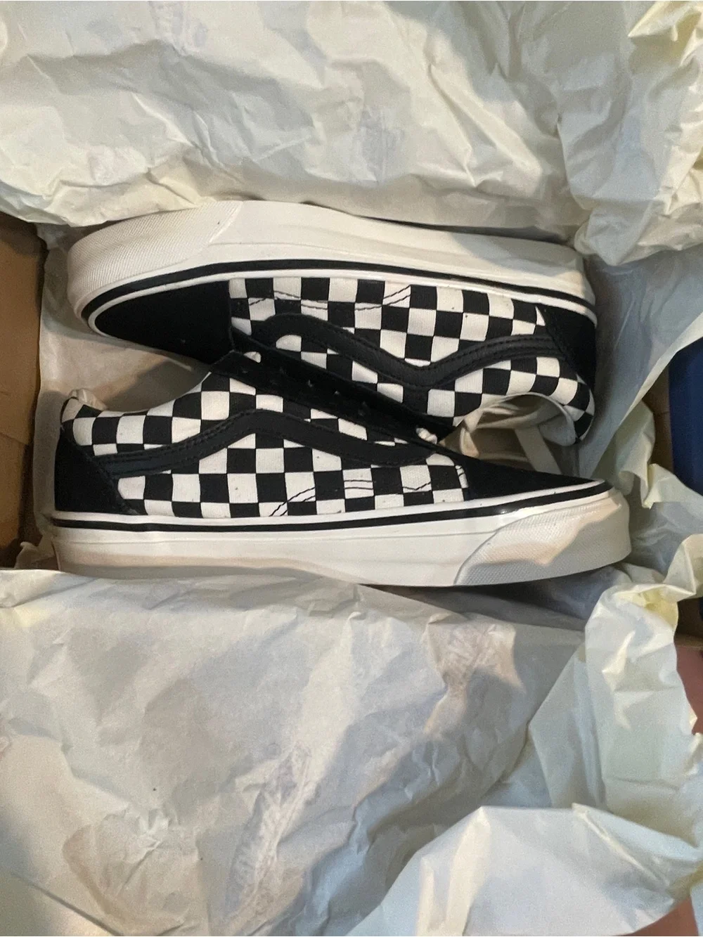 NWT Van's Black & White Lx Old Skool Lace Up Sneakers Skater Punk Alternative 7
